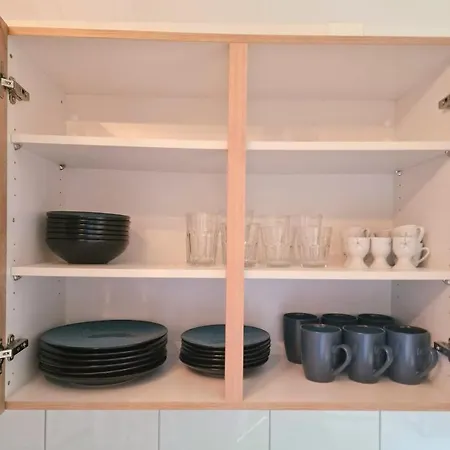 Lejlighed Ecocube 142 - Balkon, 3zimmer, Schlafsofa, Waschmaschine, Backofen, 6pers *