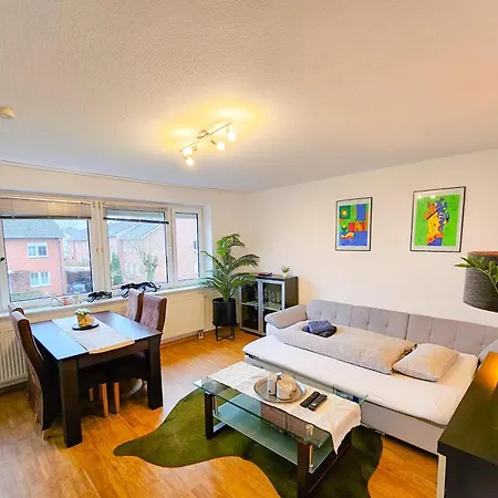 Ecocube Apartment2 Meppen14, Balkon, Kueche, Waschmaschine Apartment Meppen
