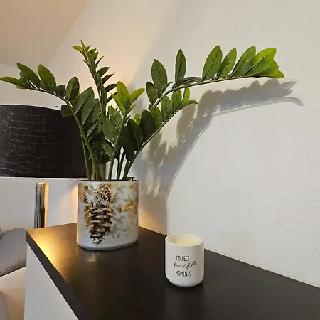 Ecocube Apartment2 Meppen14, Balkon, Kueche, Waschmaschine * Meppen