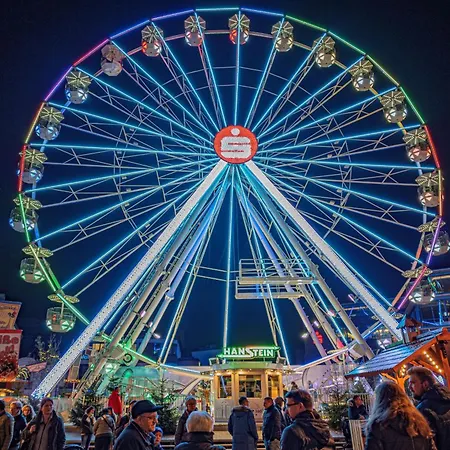 Ecocube 142 - Balkon, 3zimmer, Schlafsofa, Waschmaschine, Backofen, 6pers * Meppen